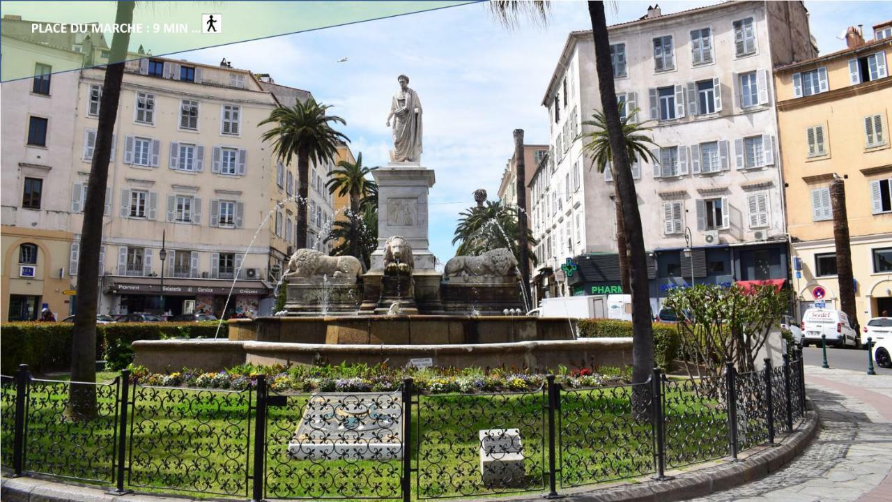 Centre Ajaccio ☆ Wifi ☆ Clim ☆ Plages Luaran gambar