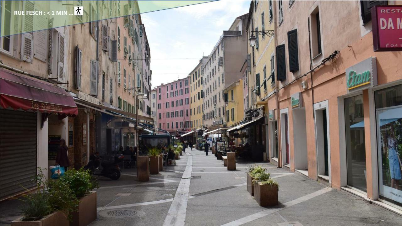 Centre Ajaccio ☆ Wifi ☆ Clim ☆ Plages Luaran gambar