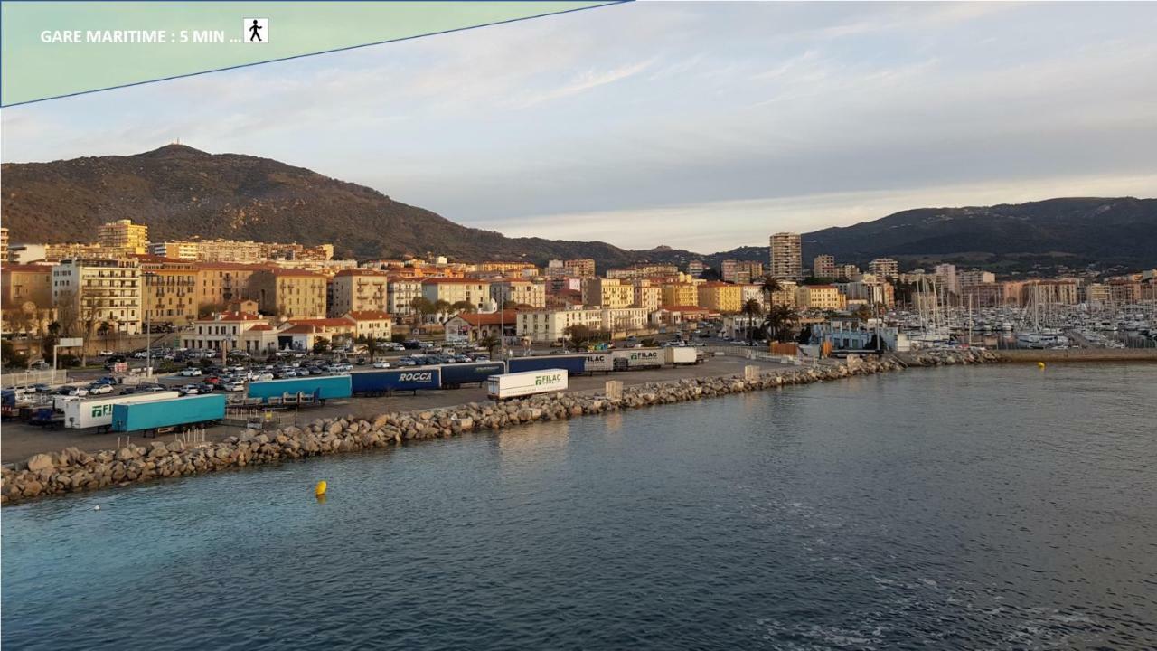 Centre Ajaccio ☆ Wifi ☆ Clim ☆ Plages Luaran gambar
